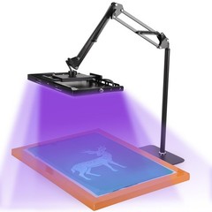 100W LED Exposure Unit for Screen Printing, UV Screen Printing Light with Adjust