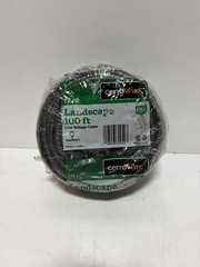 Cerrowire 100 ft. 12/2 Black Stranded Low-Voltage Landscape Lighting Wire