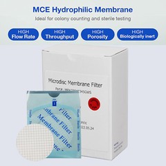 6000pcs 2mL Autosampler Vials 9-425 Caps MCE Membrane Filter 47mm 0.45um Gridded