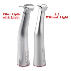 Dental 1:5 Fiber Optic Contra Angle Handpiece Red Ring fit for NSK Ti-MAX X95L