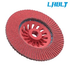 LABLT 10 Pack 4-1/2″ × 7/8″ 80 Grit T29 Ceramic Flap Sanding Disc 13300 RPM