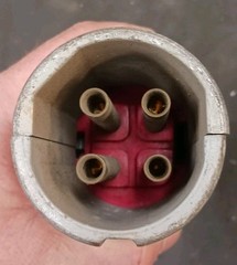 Crouse-Hinds APJ6485 Explosion Proof Male Plug 60A 600V 3W 4P (L-62)
