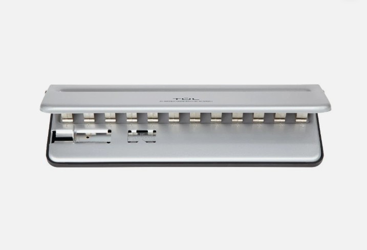 TUL Discbound Notebook System Hole Punch, Silver – FREE SHIPPING