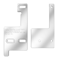 For GE Siemens ITE Murry Generator Interlock Kit 150 / 200 Amp Main Panel Billet
