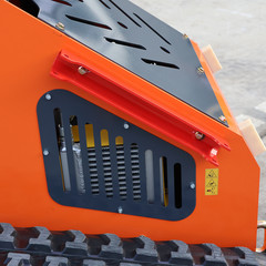 Mini Skid Steer 22HP Twin cylinder Tracked Loader with Attachment Rotarydri