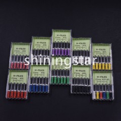 Dental Niti Nickel Titanium H/K-FILES Endo Hand Root Canal File 21/25/31 mm