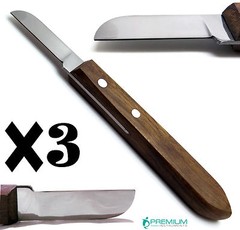 Lab Mixing Knife 7R Dental Plaster Alginate 6″ Modeling Instruments Set of 3