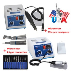 Dental Lab Marathon III Micromotor Polishing N3 /35K RPM Handpiece /Burs kit