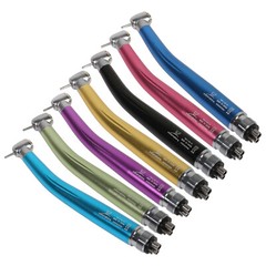 Dental PANA MAX High Speed Handpiece Air Turbine Push Button 2/4H COLORS fit NSK