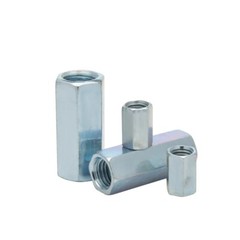 Hex Connection Nuts Hexagon Connector Connecting Rod Bar Stud Long Nut M4 ~ M24