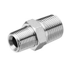 10 Pack 3/8″ NPTF Male x 1/2″ NPTF Male Hydraulic Adapter Fittings with Cover