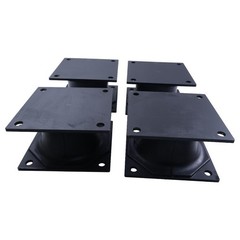 4PCS Rubber Isolator Shock Mount for Stanley HS6000 HS6019 HS6100 HSX6 HS8000