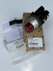 Eaton HT8GBRV3 Illuminated Red Push Button 24V – New