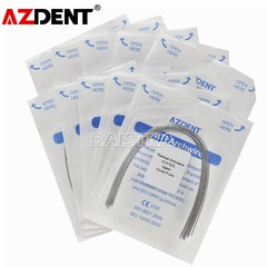 AZDENT Dental Orthodontic Heat Thermal Activated Niti Rectangular Arch Wires