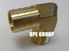 3/4 HOSE BARB ELBOW X 1/2 MALE NPT Brass Pipe Fitting Thread Gas Fuel Water Air