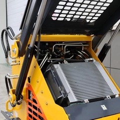 Mini Skid Steer 24HP 3-Stage Hydraulic Pump 4-in-1 Bucket Loader 2026 Free Ship