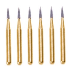 AZDENT 10 Pcs Dental Carbide Trimming & Finishing Burs FG For High Speed Handpie