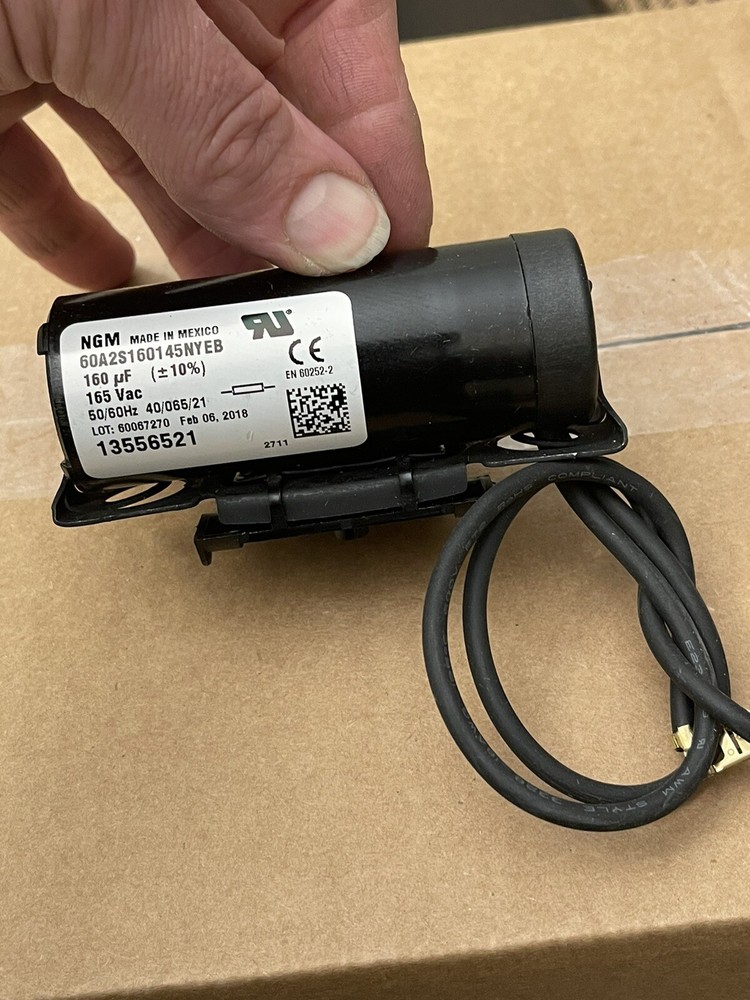 NGM 60A2S160145NYEB 160 uF (+/-10%) 165 Vac 50/60Hz Start Capacitor True 956443