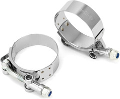 T Bolt Hose Clamp 1.5 Inch, Stainless Steel, Working Range 46mm-52mm for 1.5″ H