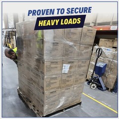 Industrial Grade Pallet Stretch Shrink Wrap Machine Use 18″ x 1500Ft 80 Gauge