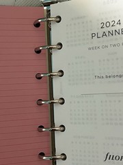 Filofax Expressions Mint Pocket Size Organizer Planner Ring Binder 2024 NWT!