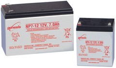1Pc ENERSYS NP1.2-12 Rechargeable Battery, 12 V, Lead Acid, 1.2 Ah, Quick C