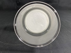 CHEMGLASS Glass 350mL 24/40 M Frit Buchner Filter Funnel CG-1406-25