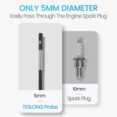 Teslong Dual Lens Borescope Inspection Camera Industrial Inspection Endoscope