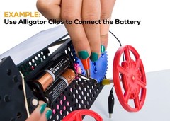 30PCS Alligator Clips Test Leads Wires 5 Color Dual End Crocodile Clips