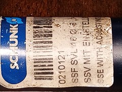 Schunk Celsio SVL-16, 6 Shrink Sleeve Toolholding Adapter MPN 0210121 125mm OAL