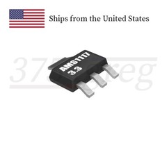 10pcs – AMS1117-3.3 3.3 Volt 1 Amp Voltage Regulator – SMD SOT-223