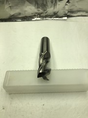 HANITA 3/4” X 3/4” X 1-1/2” X 4” OAL 3FLUTE SQ. Carbide End Mill USED!!