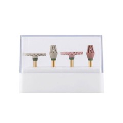 Dental Composite Polishing Wheel Kit Medium Fine gloss Diamond Burs CA 2.35mm