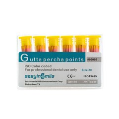 Endodontic Gutta Percha Points Dental Endo Root Canal .02/.04/.06 Taper 60/120pc