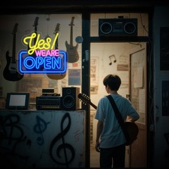 Open Neon Sign for Wall Decor, Yes We Are Open Led Signs, Dimmable USB Powere…