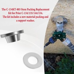 C-134KT-803 Stem Packing Replacement Kit For Prier C-108 C-134 C-135 C-144 C-154