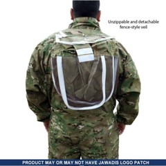Medium Adult Beekeeper Full Bee Suit with Fence Veil – Camouflage Conceal Green