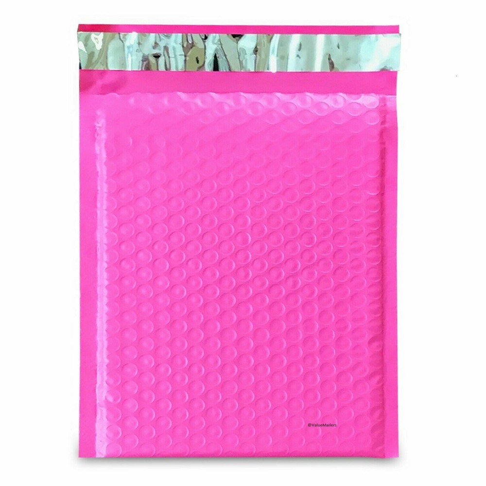 200 #2 PINK Poly Bubble Mailers Envelopes Padded Mailer Shipping Bags 8.5×12