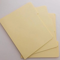 Efficient 1/3-Cut Manila File Folders, 6-Pack for Easy Document Organization