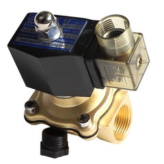 3/4″ Normally Closed Brass Solenoid Valve 110Volt AC Water Air Gas VITON DN16