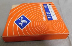 AGFA Magnetonband PE 31 Langspiel-Band 270m 900ft Long Play Reel to Reel