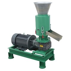 220V Wood Bran Straw Pellet Machine w/8mm Plate Biomass Fuel Maker 60KG/h 7500W