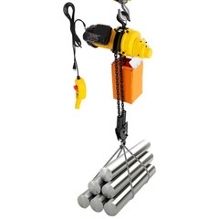 Electric Chain Hoist Single Phase Crane Hoist 2200 lbs Load 10 ft Lifting 1300W