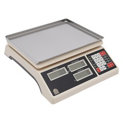 Industrial Counting Scale, 30kg X 0.5g, Digital Scale for Parts and Coins, g/k