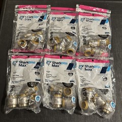 24 Sharkbite Max Push To Connect 1/2” End Stop New Factory Sealed (346)