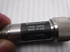 Lucas Weinschel 93459 Cage Model 1 Attenuator Connector 20 dB
