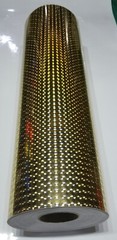 Gold Holo Bubbles Film Sign Plotter Vinyl Film