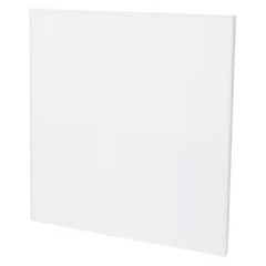 Zoro Select Bulk-Ps-Pp-577 White Polypropylene Sheet Stock 48″ L X 48″ W X,