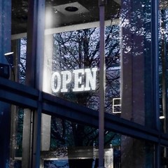 Ultra Bright 40″x14″ Large LED Open Sign for Business with Hanging Installation