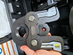 RIDGID MegaPress Standard Steel Press Jaw Set w/ Case 1/2″ 3/4″ 1″ 1-1/2″ 2″